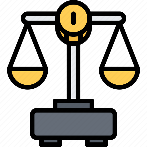 Court, justice, law, lawyer, money, scales icon - Download on Iconfinder