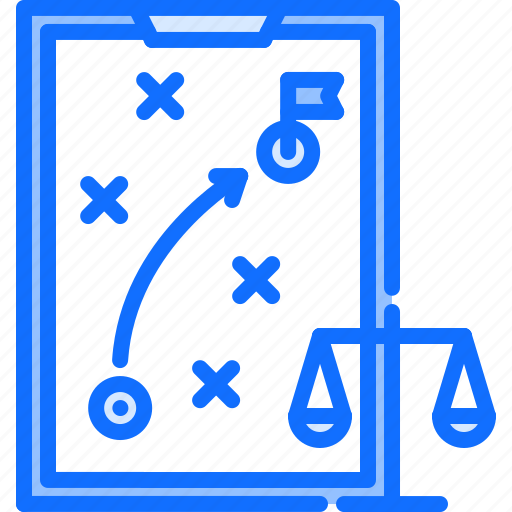 Court, defense, law, lawyer, plan, scales, strategy icon - Download on Iconfinder