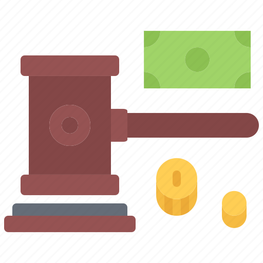Court, gavel, judge, justice, law, lawyer, money icon - Download on Iconfinder