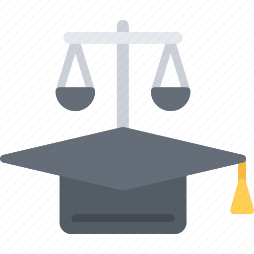 Cap, court, education, graduate, law, lawyer, training icon - Download on Iconfinder