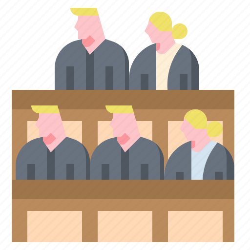 Court, judge, jury, lawyer, legal icon - Download on Iconfinder