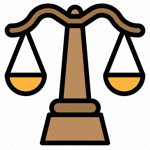 Balance, impartiality, justice, law, scale icon - Download on Iconfinder