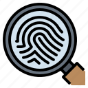 biometrics, fingerprint, investigate, scanning 