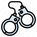 arrest, chain, handcuff, officer, police 