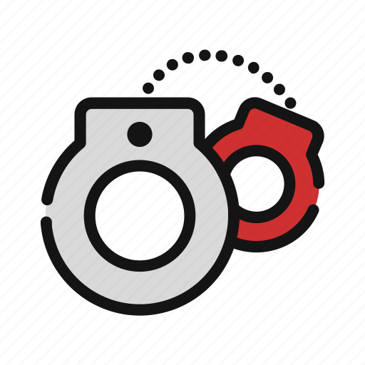 Arrest, handcuffs, law, manacles, police icon - Download on Iconfinder