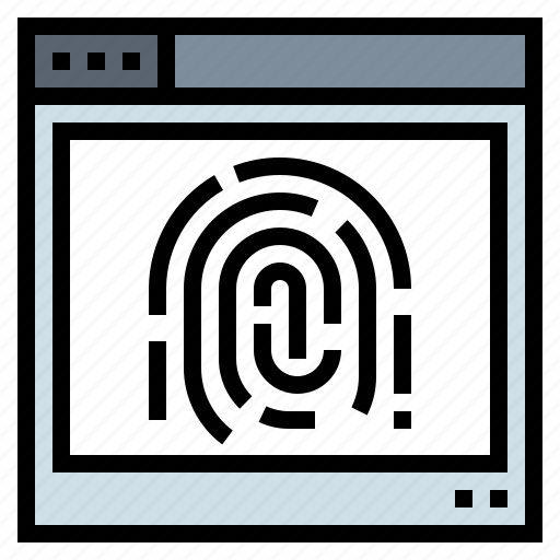 Fingerprint, security, evidence, website icon - Download on Iconfinder