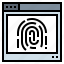 fingerprint, security, evidence, website 
