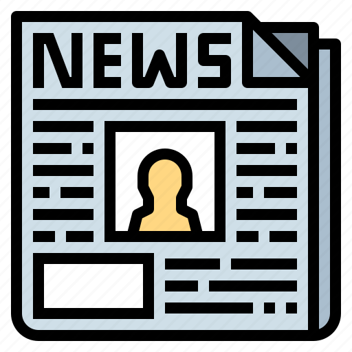 Newspaper, news, journal, report icon - Download on Iconfinder