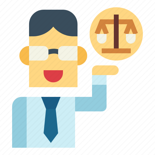 Lawyer, judge, people, man icon - Download on Iconfinder