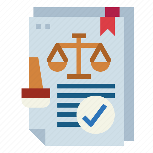 Legal, law, stamp, contract icon - Download on Iconfinder
