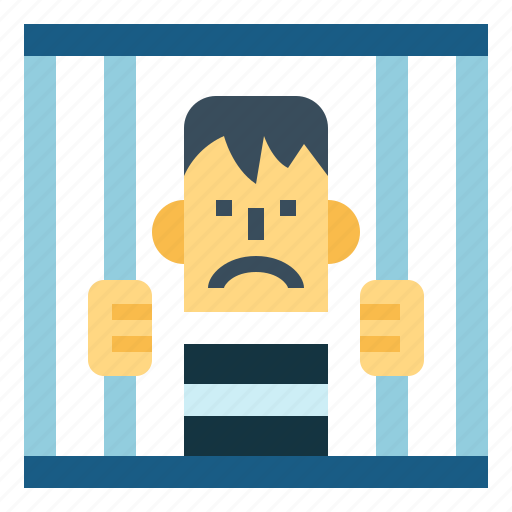 Prisoner, jail, security, people icon - Download on Iconfinder