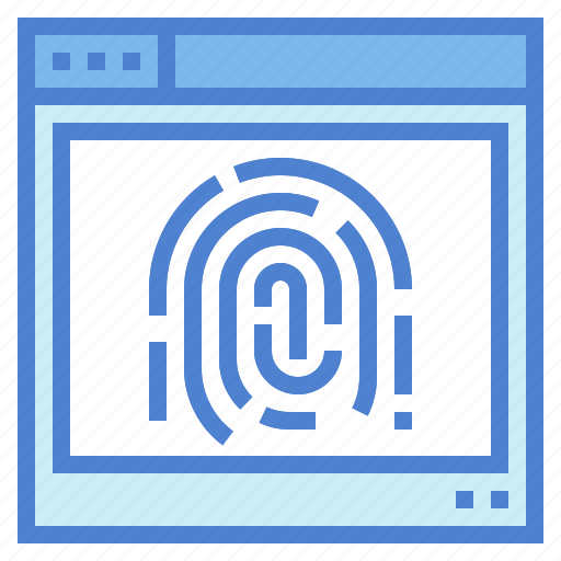 Fingerprint, security, evidence, website icon - Download on Iconfinder