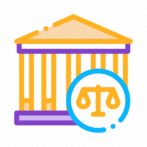 Courthouse, judgement, law, police icon - Download on Iconfinder