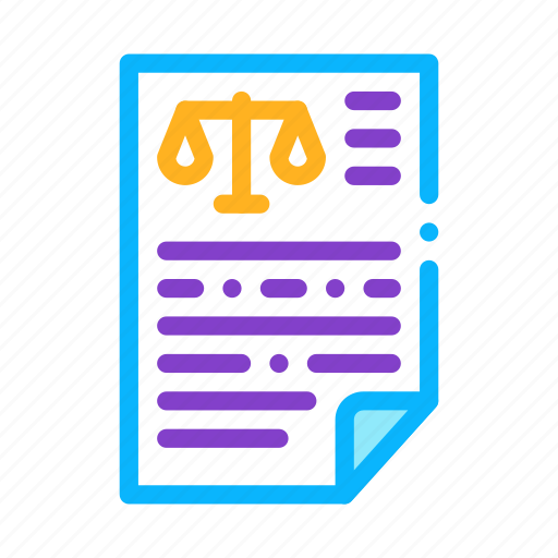 Document, judgement, judicial, law icon - Download on Iconfinder