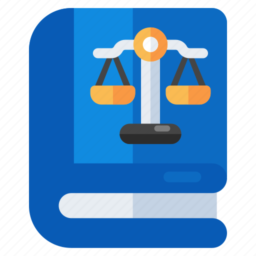 Justice book, law book, booklet, handbook, textbook icon - Download on Iconfinder
