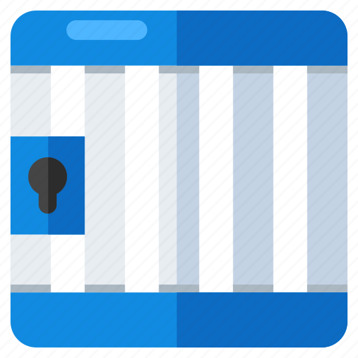 Jail, jailhouse, lockup, penitentiary, prison house icon - Download on Iconfinder