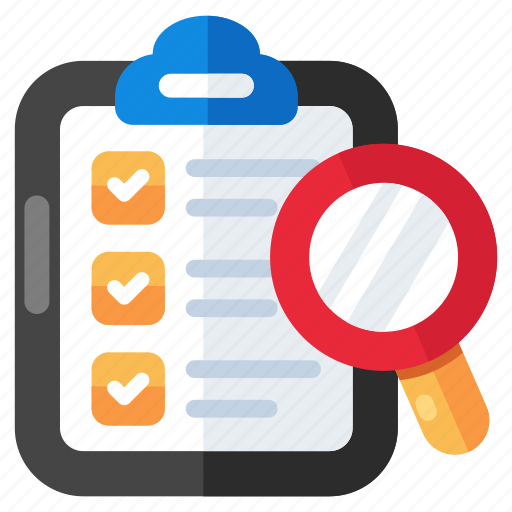 Checklist, search list, todo, agenda, worksheet icon - Download on Iconfinder