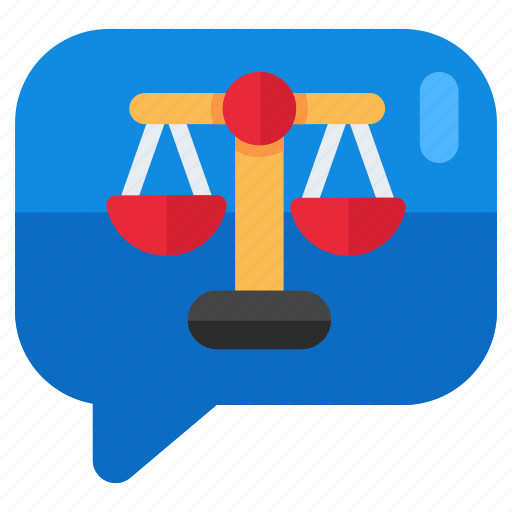 Legal chat, legal message, legal communication, conversation, discussion icon - Download on Iconfinder