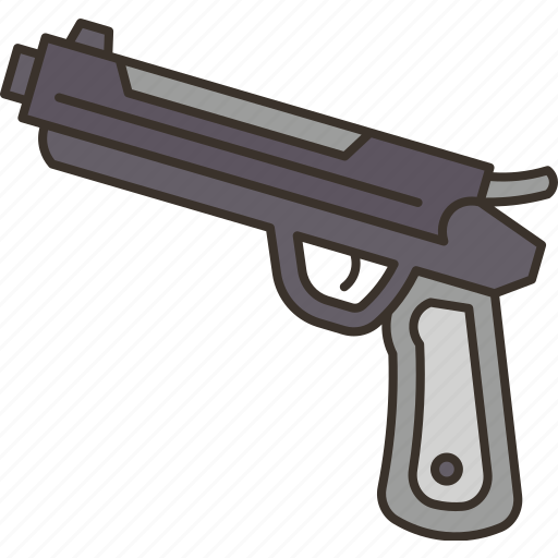 Gun, pistol, weapon, violence, crime icon - Download on Iconfinder
