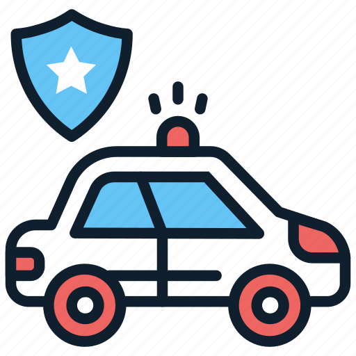 Police, car, vehicle, panda, squad, wagon, cop icon - Download on Iconfinder