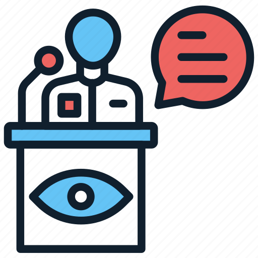 Witness, eye, viewer, proof, testimony icon - Download on Iconfinder