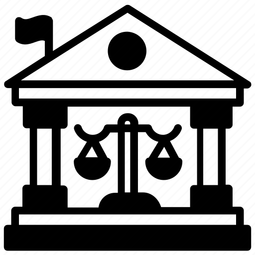 Court, house, law, building, courtroom icon - Download on Iconfinder