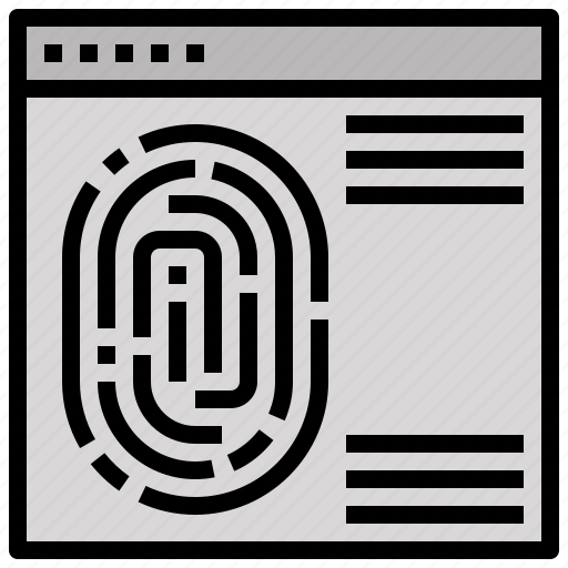 Crosshair, electronics, finger, fingerprint, fingerprints, focus, scan icon - Download on Iconfinder