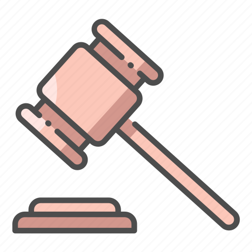 Court, gavel, hammer, judge, judgment, justice, law icon - Download on Iconfinder