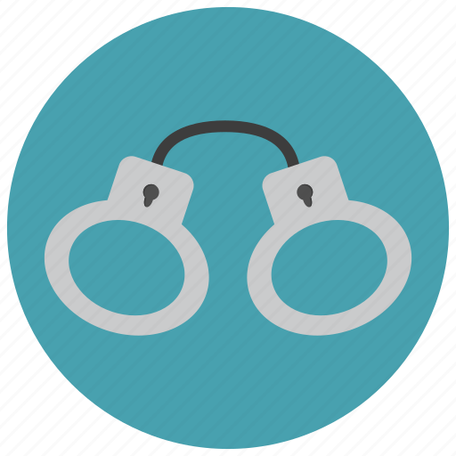 Arrest, bracelets, crime, criminal, handcuffs, law, police icon - Download on Iconfinder