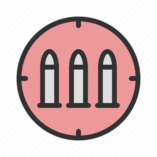 Ammo, ammunition, bullets, gun bullets icon - Download on Iconfinder