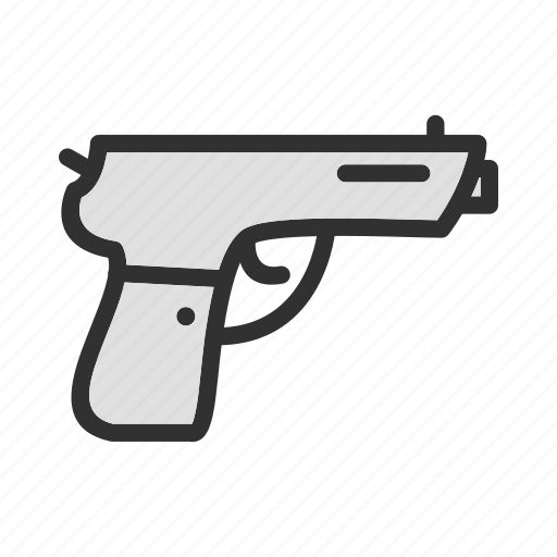 Gun, handgun, pistol, shoot icon - Download on Iconfinder