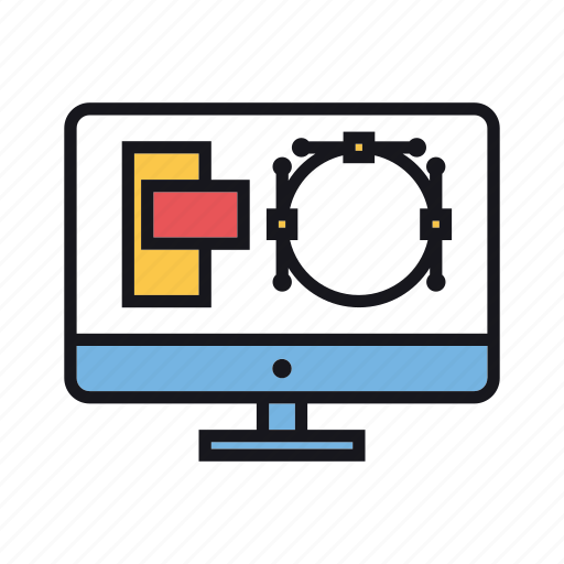 Design, work, anchor, creative, desktop, shapes, vector icon - Download on Iconfinder