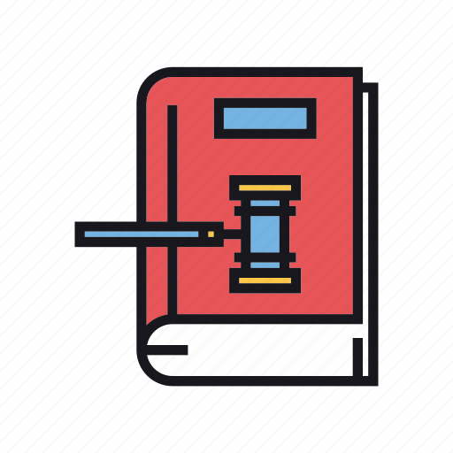Book, law, justice, knowledge, reading, reference, textbook icon - Download on Iconfinder