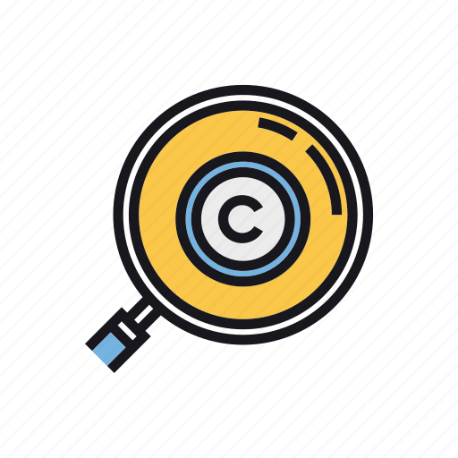 Records, search, copyright, data, license, registration icon - Download on Iconfinder