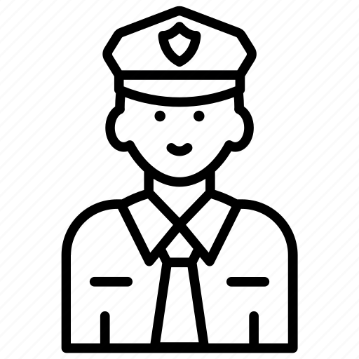 Police, officer, justice, man icon - Download on Iconfinder