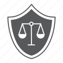 insurance, law, shield, scale, protection, lawyer, attorney