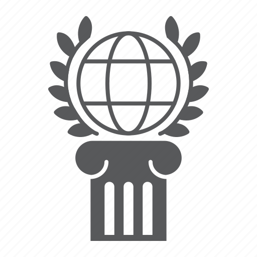 International, law, court, justice, greek, column, globe icon - Download on Iconfinder