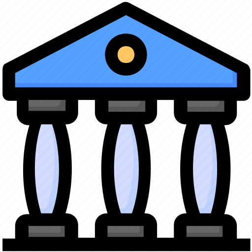 Building, court, courthouse, justice, trial icon - Download on Iconfinder