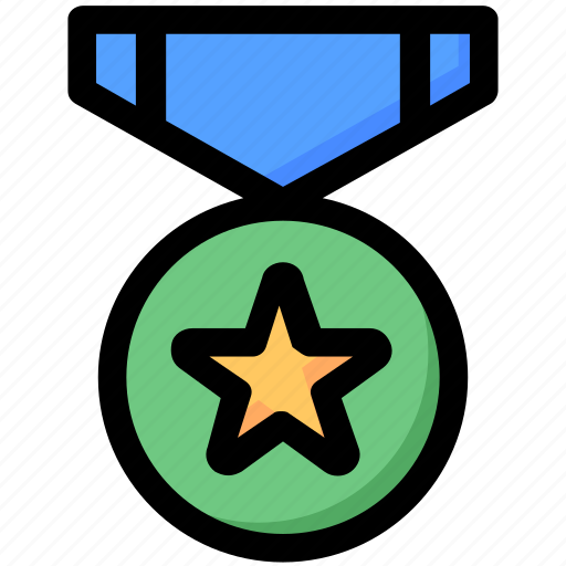 Badge, medal, police, sheriff, star icon - Download on Iconfinder