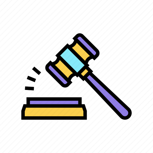 Judge, hammer, law, justice, dictionary, man icon - Download on Iconfinder