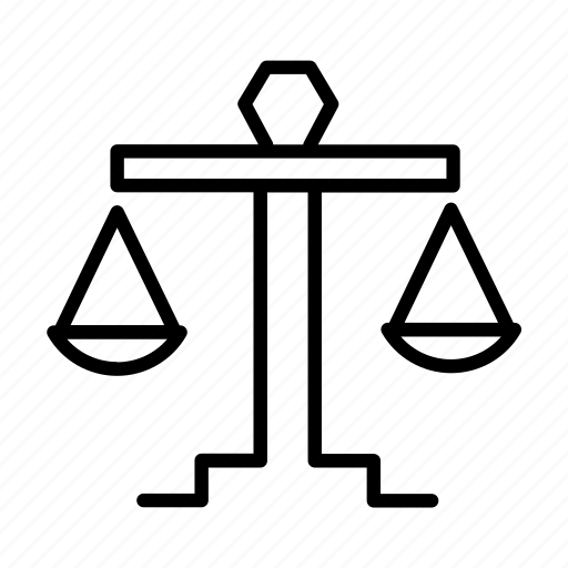 Justice, lawyer, scale, weighing icon - Download on Iconfinder
