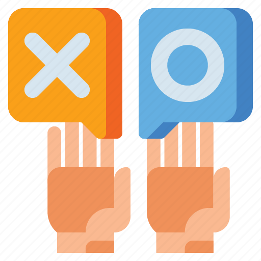 Voting, yes, no, court icon - Download on Iconfinder