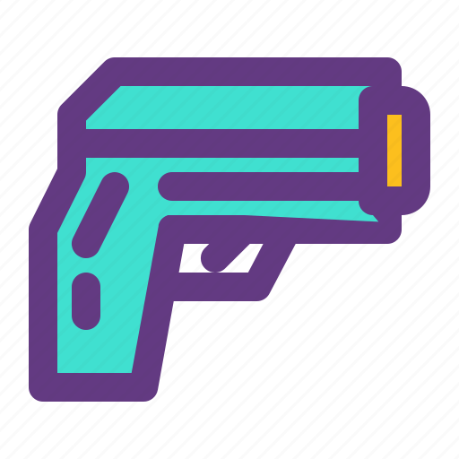Cops, gun, police, shoot, weapon icon - Download on Iconfinder