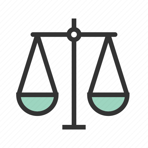 Balance, courtroom, justice, law, lawyer, legal, scale icon - Download on Iconfinder