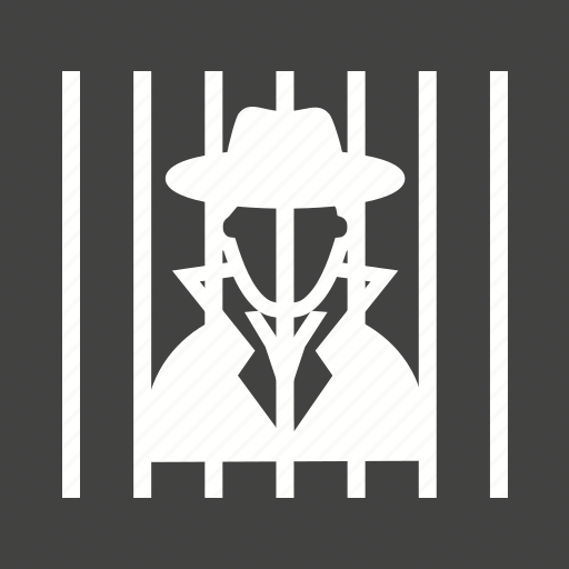 Arrested, criminal, defense, handcuffs, jail, justice, man icon - Download on Iconfinder