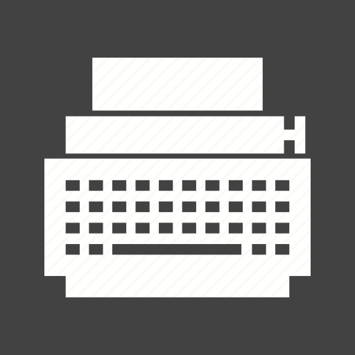 Keyboard, office, type, typewriter, write, writer, writing icon - Download on Iconfinder