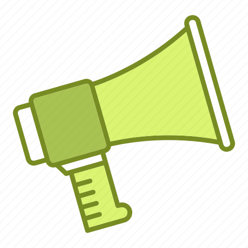 Announcement, law, megaphone, police, speaker icon - Download on Iconfinder