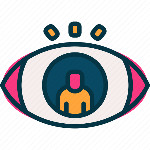 Vision, eye, view, person, leadership icon - Download on Iconfinder