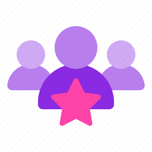 Business, group, leader, star, teamwork icon - Download on Iconfinder
