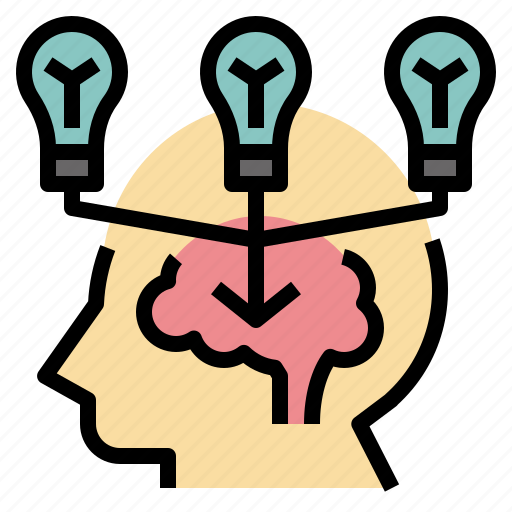 Brainstorming, thinking, idea, knowledge, bulb, brain, leadership icon - Download on Iconfinder